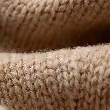 玖慕 韩版 百搭加厚保暖户外针织毛线 绵羊毛 绒线手套 女款