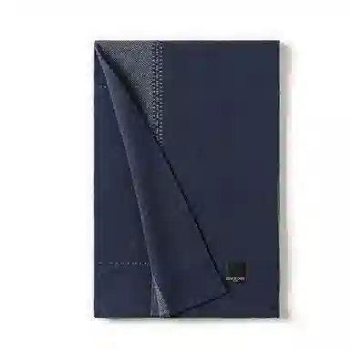 玖慕 秋冬季厚保暖送礼爸爸男朋友高档礼盒 绒线围巾 男款