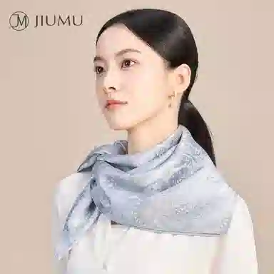 玖慕 国风方巾礼盒 桑蚕丝 丝巾 女款