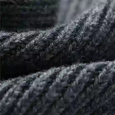 玖慕 纯羊毛秋冬百搭加厚保暖护颈针织交叉围脖短款 绒线围巾 女款