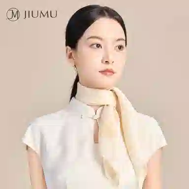 玖慕 秋季 国风 桑蚕丝 丝巾 女款
