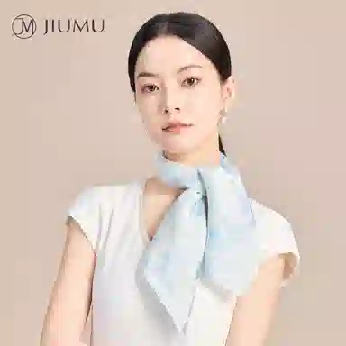玖慕 国风方巾 桑蚕丝 丝巾 女款
