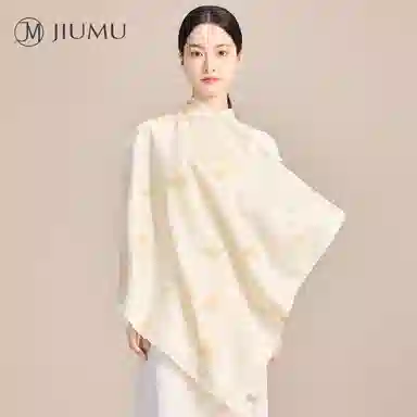 玖慕 秋季 国风 桑蚕丝 丝巾 女款