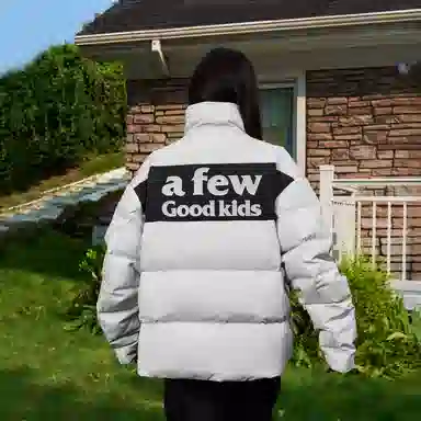 AFGK FW24 Letter Logo Down Jacket