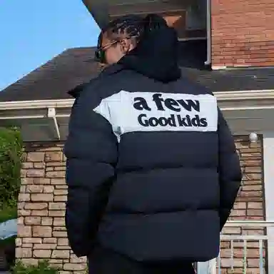 AFGK FW24 Letter Logo Down Jacket