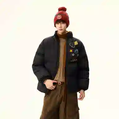 KOKO BASE Bomber Puffer Jacket
