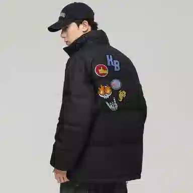 KOKO BASE Bomber Puffer Jacket