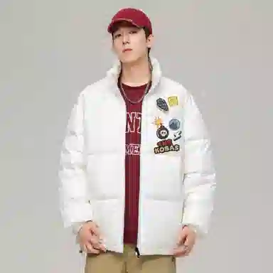 KOKO BASE Bomber Puffer Jacket