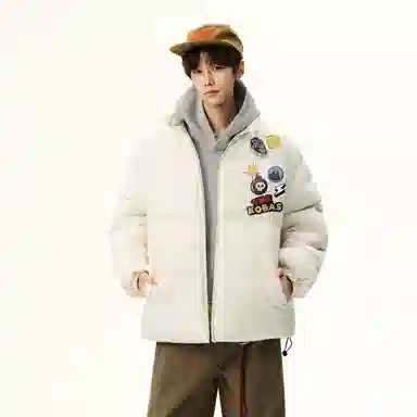 KOKO BASE Bomber Puffer Jacket