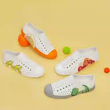 Native Jefferson Orange Print