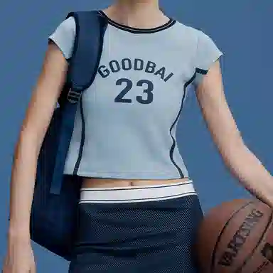 GOOD BAI logo T