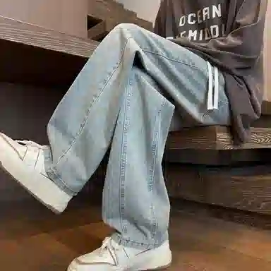 PANDA ADEVIL Casual Denim Pants