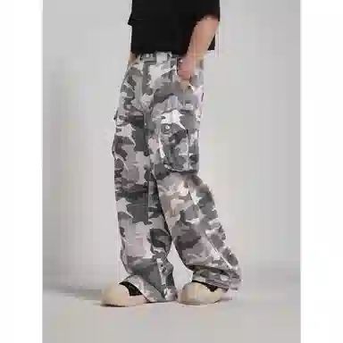 PANDA ADEVIL Camouflage Cargo Pants