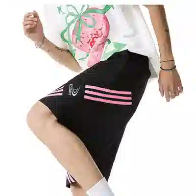PANDA ADEVIL Summer Striped Shorts