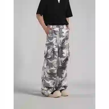 PANDA ADEVIL Camouflage Cargo Pants
