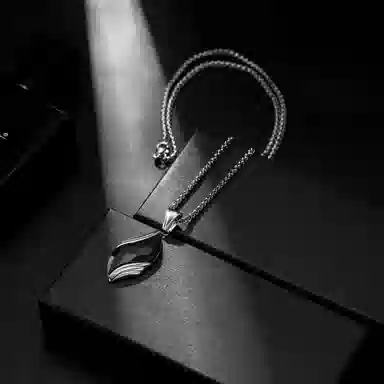 匹克 情人好运节礼百搭 钛钢 吊坠 男女同款情侣款