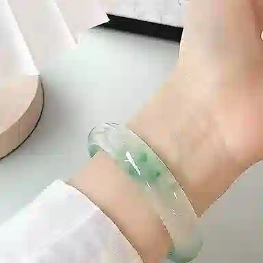 正大福 复古国风 新中式气质百搭清冷感气质旗袍古典平安优雅气质日常#好运 琉璃 手镯 男女同款情侣款