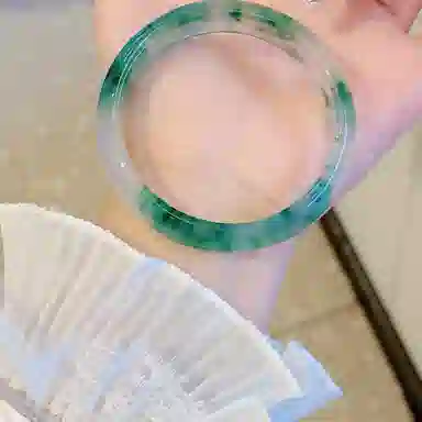 正大福 复古国风 新中式气质百搭清冷感气质旗袍古典平安优雅气质日常#好运 琉璃 手镯 男女同款情侣款