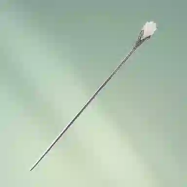 华髻 君子之兰 新中式国潮简约优雅高级感中国风原创手工玉兰花古典复古风 发簪 女款