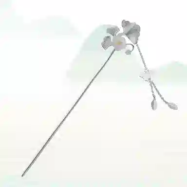 华髻 梅花高级感中国民族风银杏叶 发簪 女款