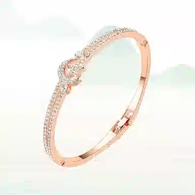 华髻 新中式国潮星月 轻奢 气质 欧美高级感 手镯 女款