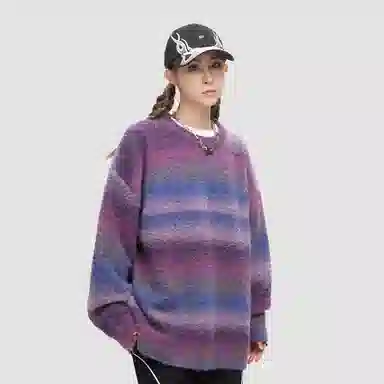 BABUGGE Sweater Purple