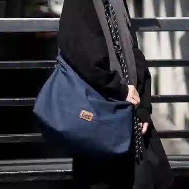 Lee Denim Shoulder Bag
