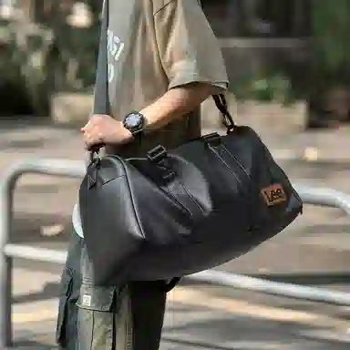 Lee Travel Duffle Bag Large Black