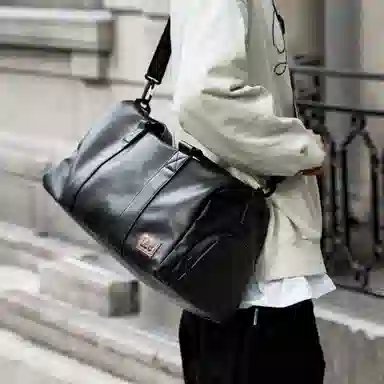 Lee Travel Duffle Bag Large Black