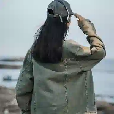 BEENTRILL Denim Jacket Yellow Clay