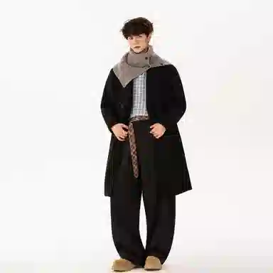 YK&YB x Huang Zitao Double-Breasted Coat