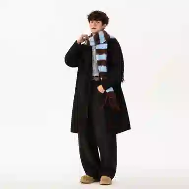 YK&YB x Huang Zitao Double-Breasted Coat