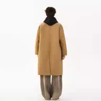 YK&YB x Huang Zitao Double-Breasted Coat