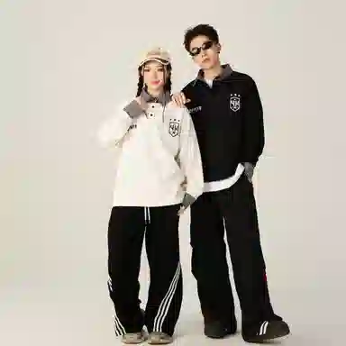 YK&YB x Huang Zitao Polo Collar Sweatshirt