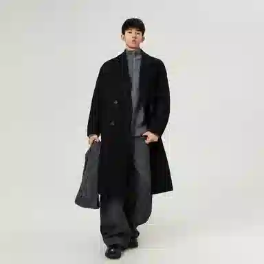 YK&YB x Huang Zitao Double-Breasted Coat