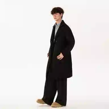 YK&YB x Huang Zitao Double-Breasted Coat