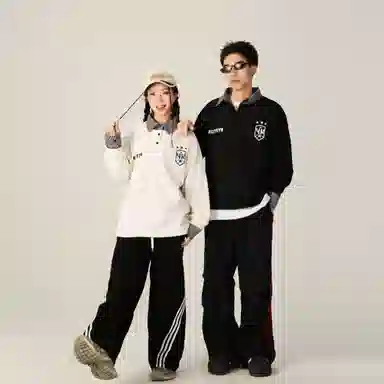 YK&YB x Huang Zitao Polo Collar Sweatshirt