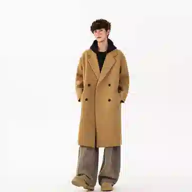 YK&YB x Huang Zitao Double-Breasted Coat