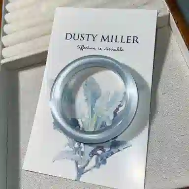 梨云暮雪 白月光猫眼 一步一响 复古 高级感 清冷 旗袍汉服 新中式 国潮国风 荔枝冻 极简风 琉璃 手镯 女款