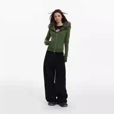 APEA Zuoshandiao Cardigan Hoodie