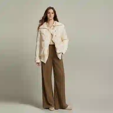 ELLE 90% Down Jacket Gray