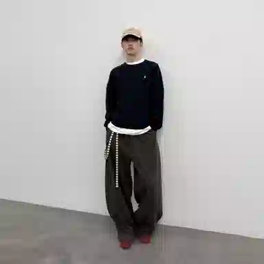 ROARINGWILD Sickle Wide-Leg Sweatpants