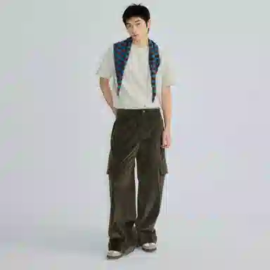 ROARINGWILD Detachable Corduroy Pants