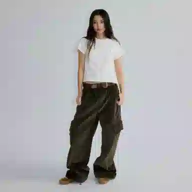 ROARINGWILD Detachable Corduroy Pants