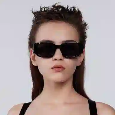 BLACKHEAD Wide Leg Slim Sunglasses