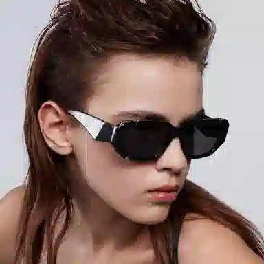 BLACKHEAD Wide Leg Slim Sunglasses