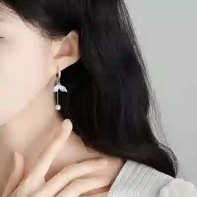 CAROMAY Sea Salt Ice Crystal Earrings