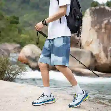 简约舒适百搭运动短裤 男款