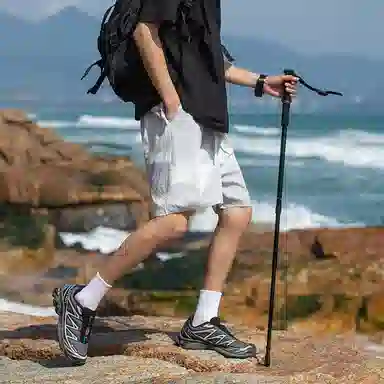 简约舒适百搭运动短裤 男款