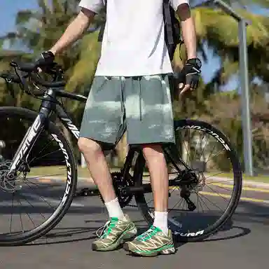 简约舒适百搭运动短裤 男款